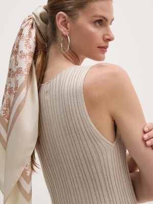 Coach chusta jedwabna