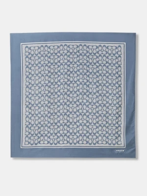 Coach chusta jedwabna