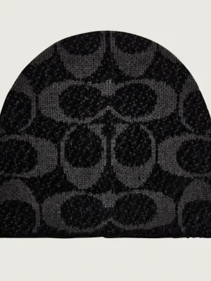 Coach Czapka JUMBO | z dodatkiem wełny