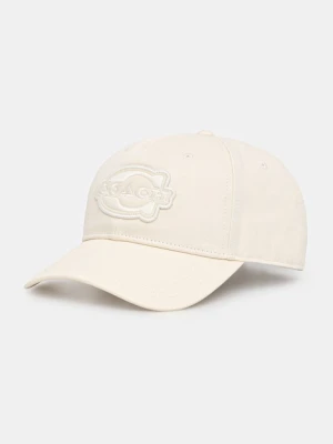 Coach czapka z daszkiem damska bawełniana