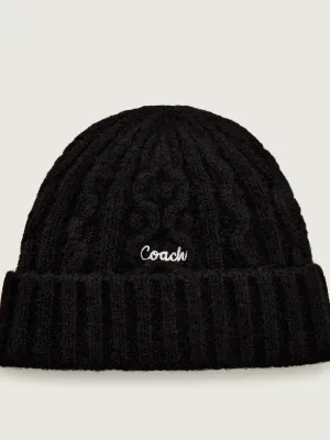 Coach Czapka | z dodatkiem wełny