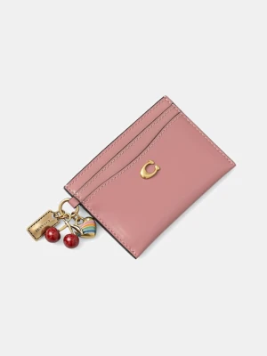 Coach etui na karty damskie skórzane