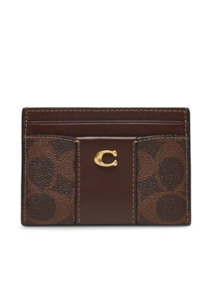 Coach Etui na karty kredytowe CBY80 Brązowy