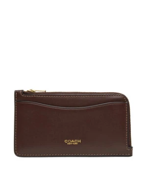 Coach Etui na karty kredytowe CZ112 Brązowy