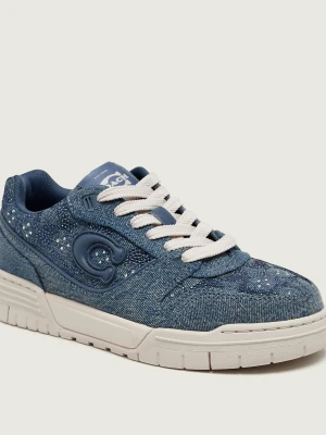 Coach Jeansowe sneakersy Soho niebieski