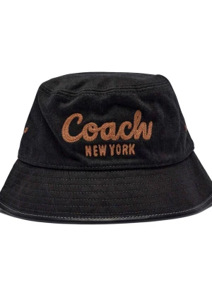 Coach Kapelusz | z dodatkiem skóry