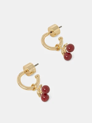 Coach kolczyki damskie metalowe