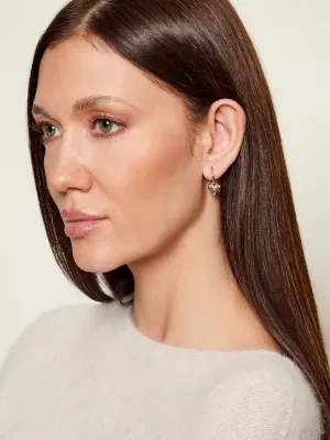 Coach Kolczyki Heart