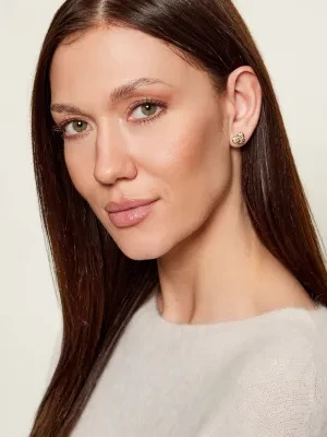 Coach Kolczyki Pavé Heart