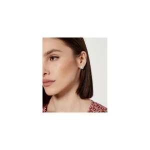 Coach Kolczyki Signature Coin Pearl