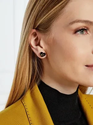 Coach Kolczyki Signature Heart Stud