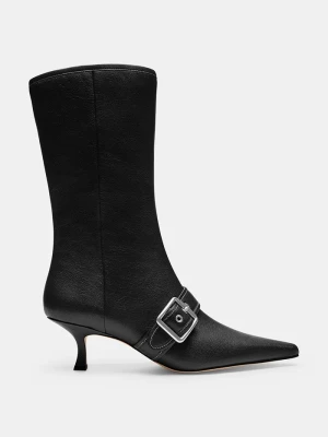 Coach kozaki damskie skórzane Margot Boot czarny