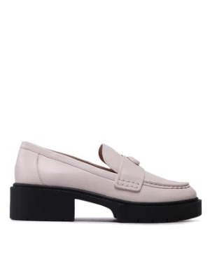 Coach Loafersy Leah CB990 Beżowy