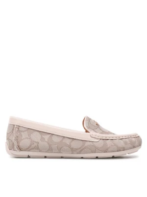 Coach Mokasyny Marley Driver Sig C G4836 E4V 11002151EDC Beżowy