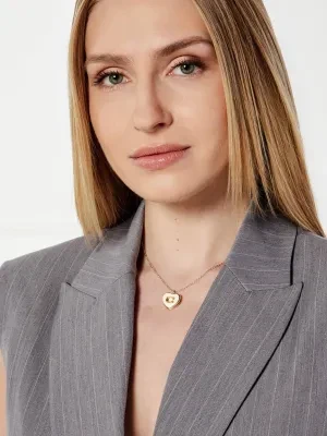 Coach Naszyjnik Heart Locket