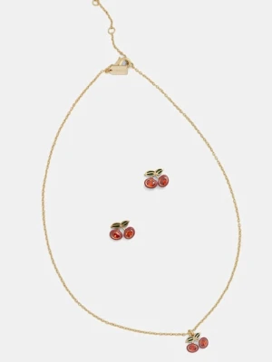 Coach naszyjnik i kolczyki