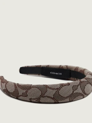 Coach Opaska Signature C brązowy