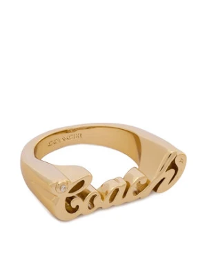 Coach Pierścionek 37557624 Złoty