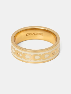 Coach pierścionek 408102GLD100