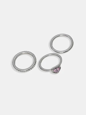 Coach pierścionki 3-pack