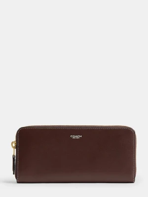 Coach portfel damski skórzany Accordion Zip