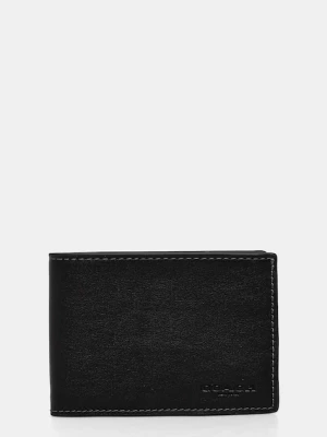 Coach portfel skórzany męski kolor czarny CZ261