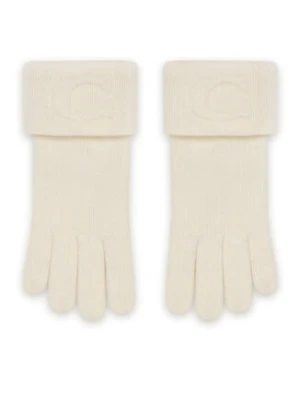 Coach Rękawiczki CCM98 Écru