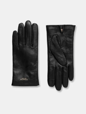 Coach rękawiczki skórzane