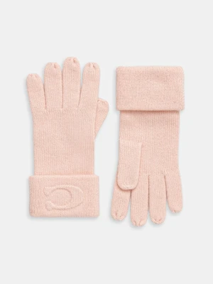 Coach rękawiczki z dodatkiem wełny damskie kolor pomarańczowy 29CCM98