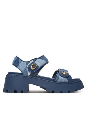 Coach Sandały Brynn CAR59 Niebieski