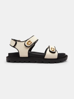 Coach sandały damskie Brynn Canvas Sandal