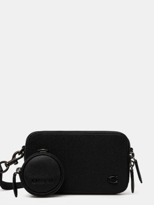 Coach saszetka skórzana Charter Slim Crossbody czarny