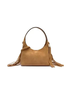 Coach Skórzana hobo FRINGE
