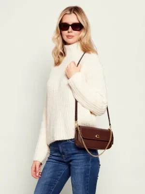 Coach Skórzana torebka na ramię Brook