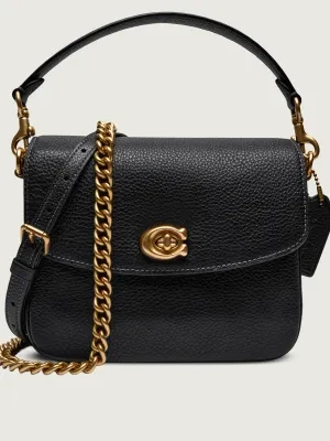 Coach Skórzana torebka na ramię CASSIE