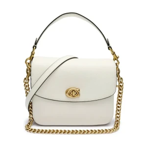 Coach Skórzana torebka na ramię CASSIE