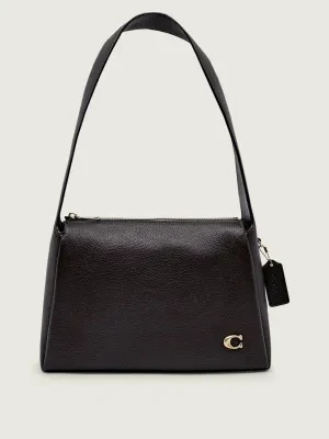 Coach Skórzana torebka na ramię Lola