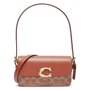 Coach Skórzana torebka na ramię ZOE