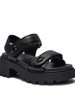 Coach Skórzane sandały BRYNN