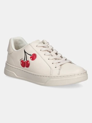 Coach sneakersy skórzane High Line Cherry