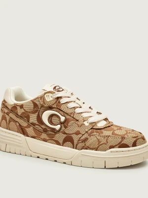 Coach Sneakersy Soho | z dodatkiem skóry beżowy