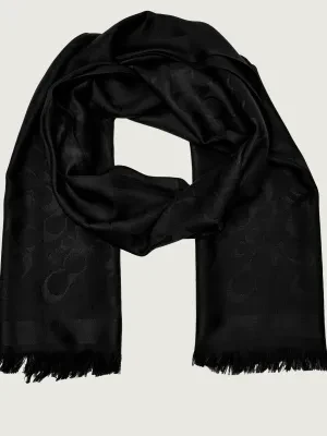 Coach Szal SIGNATURE C | z dodatkiem wełny