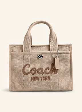 Coach Torba Shopper Cargo weiss