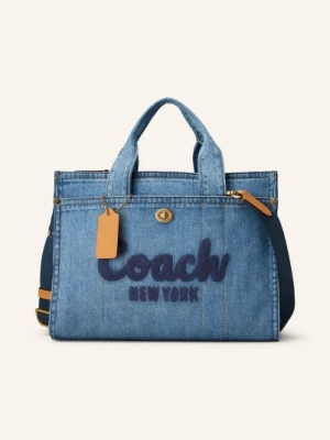 Coach Torba Shopper Cargo blau