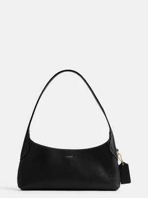 Coach torebka bagietka damska skórzana Brooklyn Shoulder Bag 26 czarny