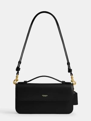 Coach torebka crossbody damska skórzana Elora Top Handle czarny