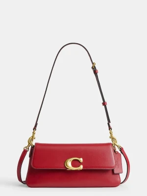 Coach torebka crossbody damska skórzana Jet czerwony