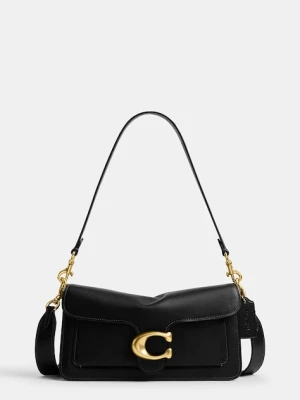 Coach torebka crossbody damska skórzana Tabby 26 in Soft Grain Leather czarny