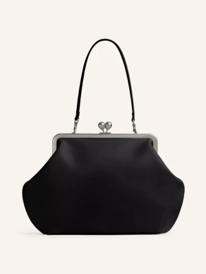Coach Torebka Kisslock Frame Large schwarz