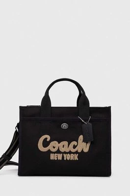 Coach torebka kolor czarny